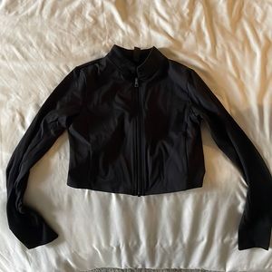 Black balance athletica (now vitality) cropped full zip